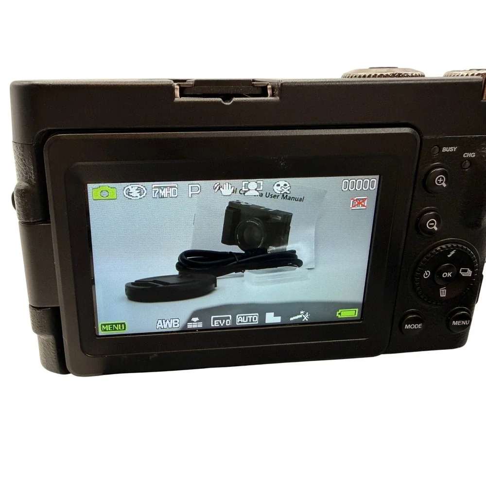 Rohs 4K Digital Camera Kit Ultra HD Black 16X Zoom Vlogging Tech Kids Travel